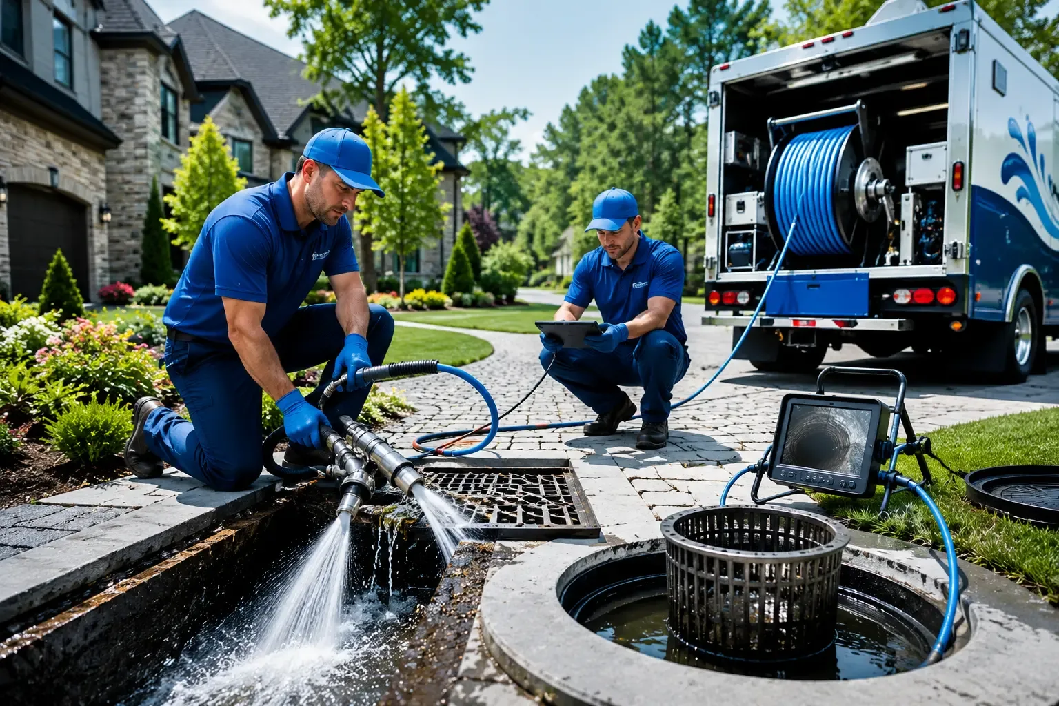 Local outdoor drain cleaning professionals in Battiest, OK